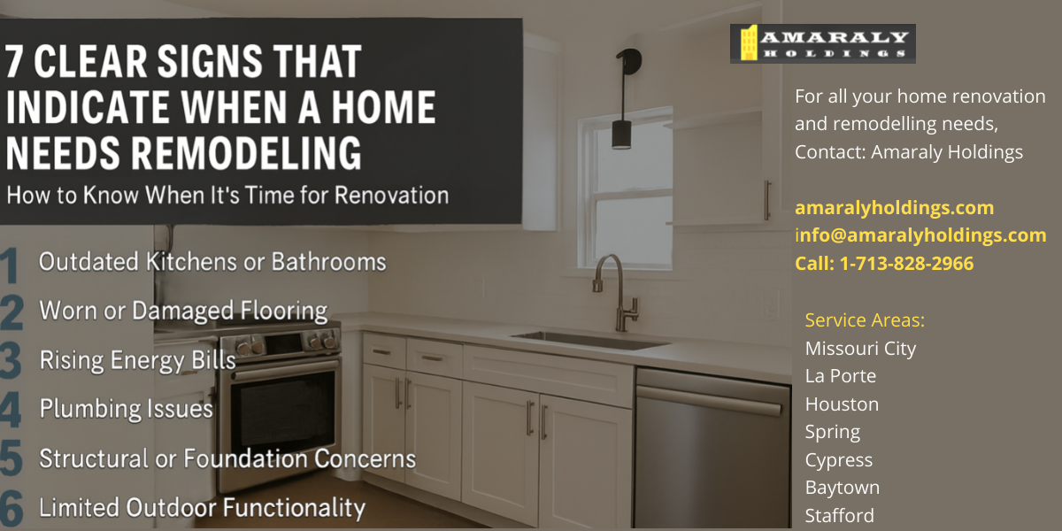 7 Clear Signs That Indicate When a Home Needs Remodeling – How to Know When It’s Time for Renovation